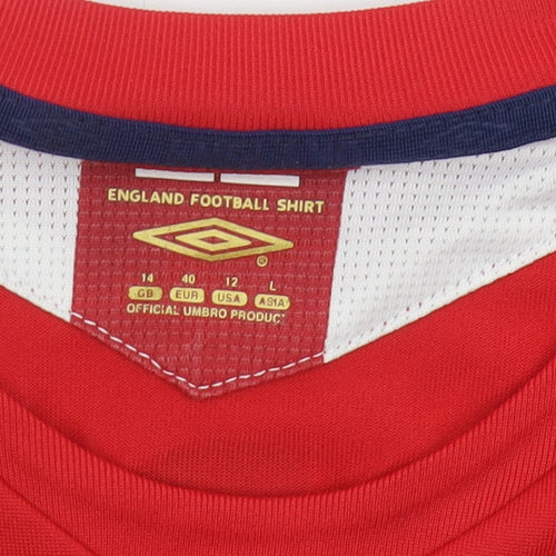 Umbro Men’s Red Football Jersey - Size L