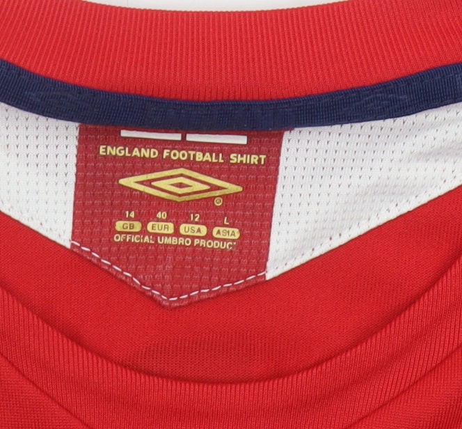 Umbro Men’s Red Football Jersey - Size L