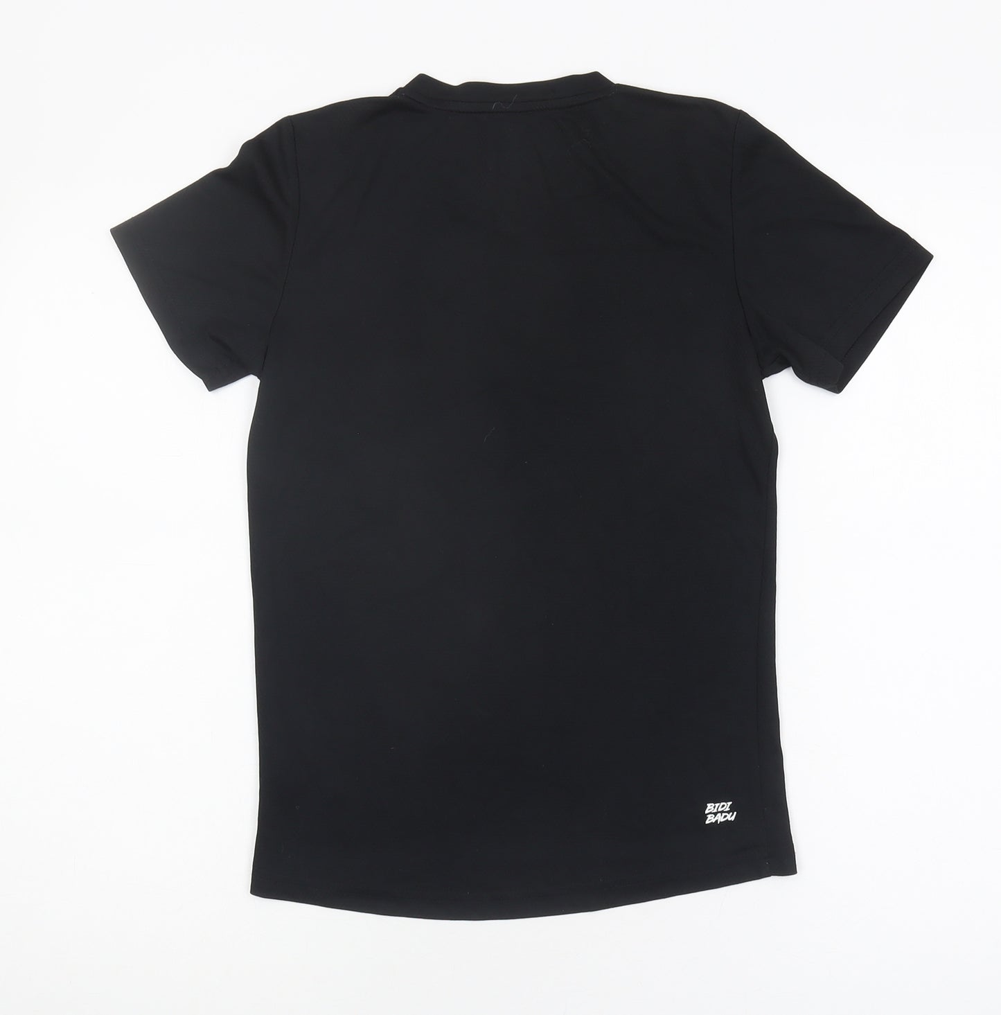 Bidi Badu Girls Black V-Neck T-Shirt Modal Blend - 11-12 Years