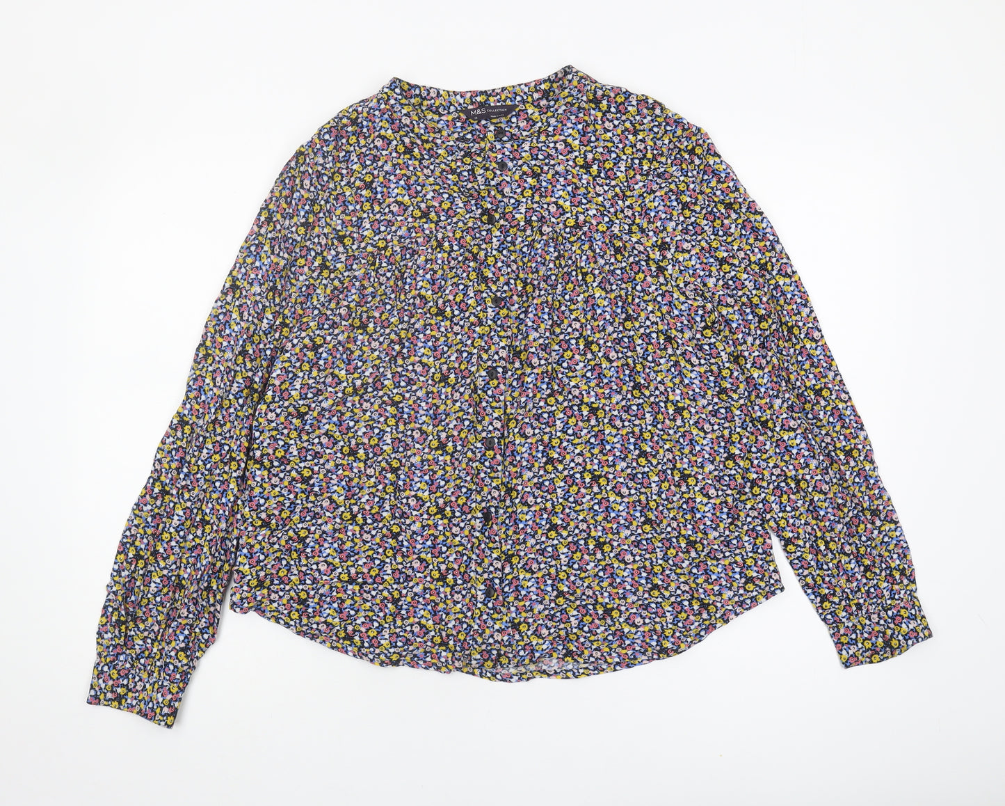Marks and Spencer Women's Multicoloured Floral Blouse