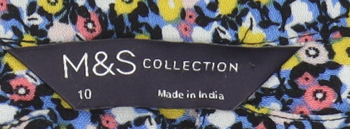 Marks and Spencer Women's Multicoloured Floral Blouse