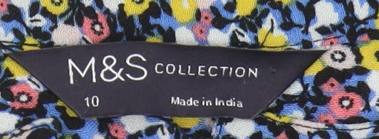 Marks and Spencer Women's Multicoloured Floral Blouse