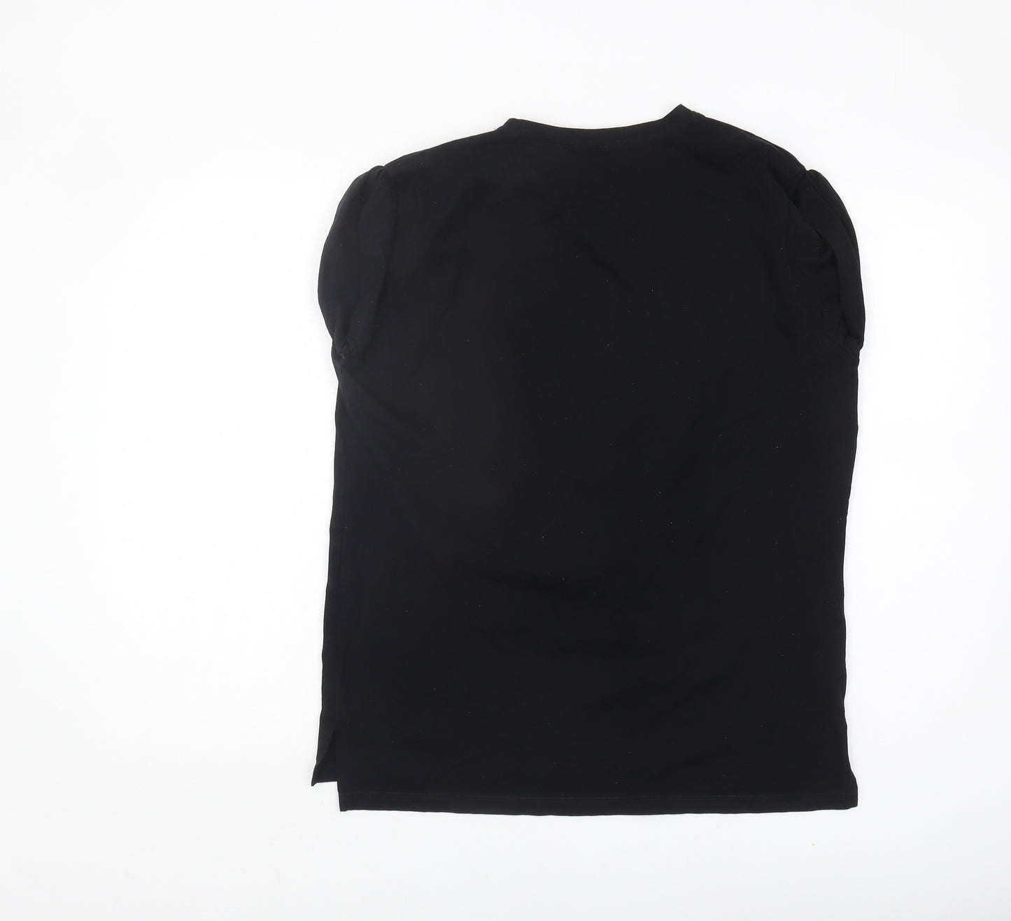 Select Women's Black T-Shirt, Size 12, Crew Neck, Sequined