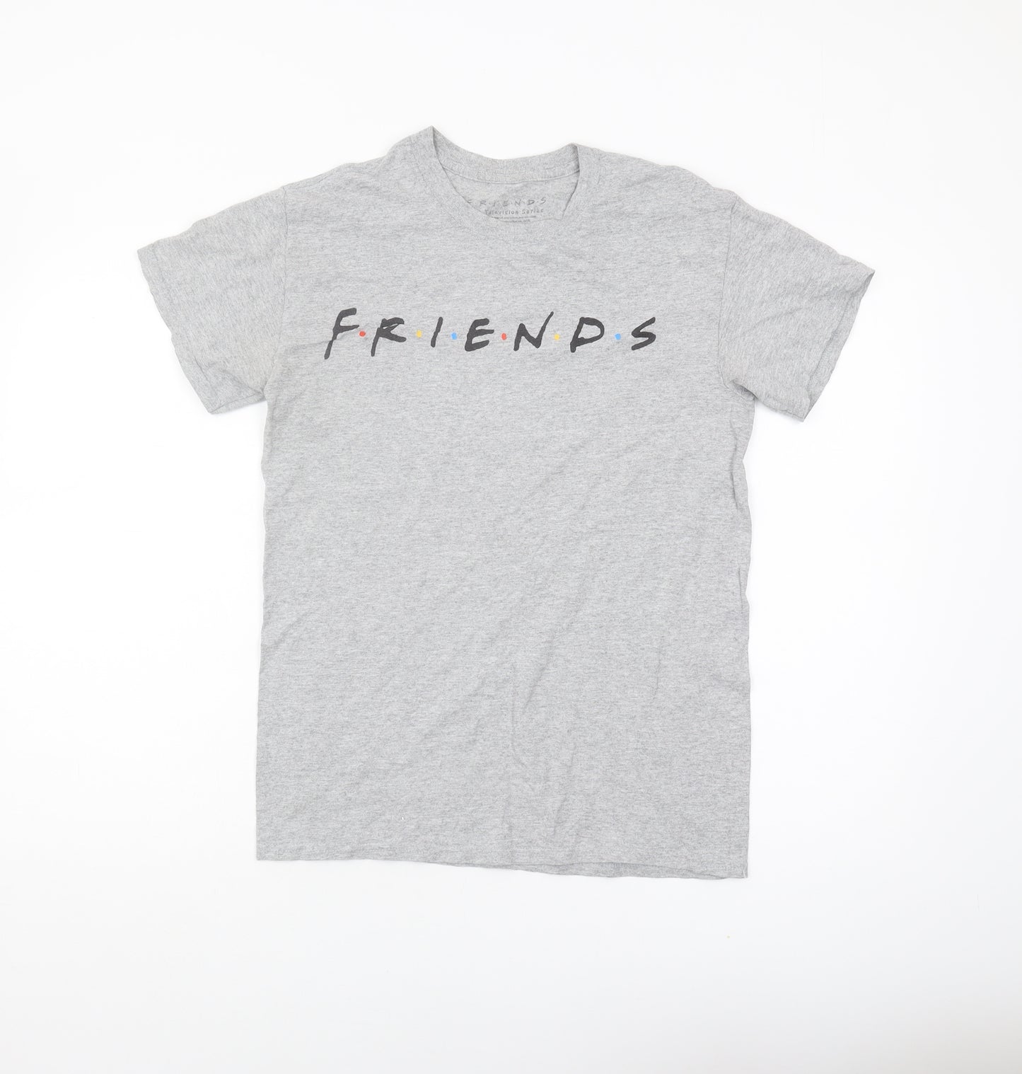 Friends Grey T-Shirt S - Classic TV Show Graphic Tee