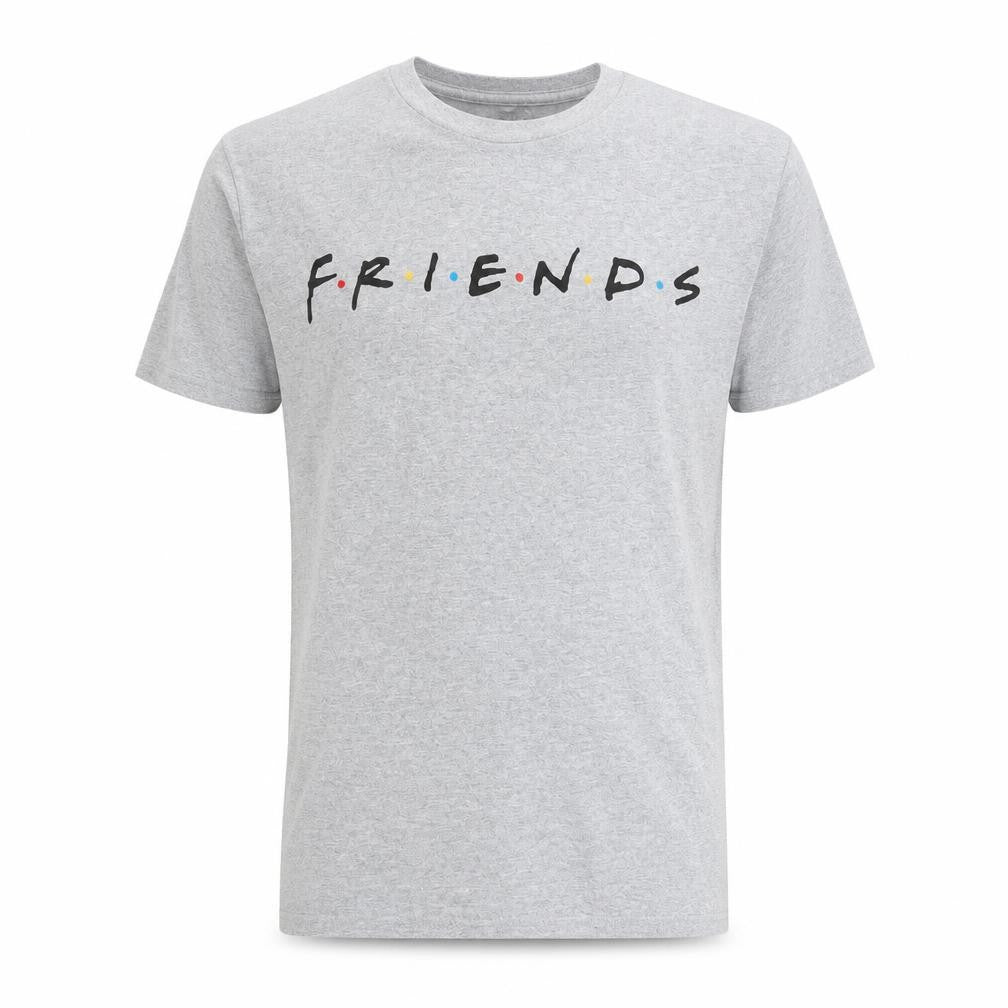 Friends Grey T-Shirt S - Classic TV Show Graphic Tee