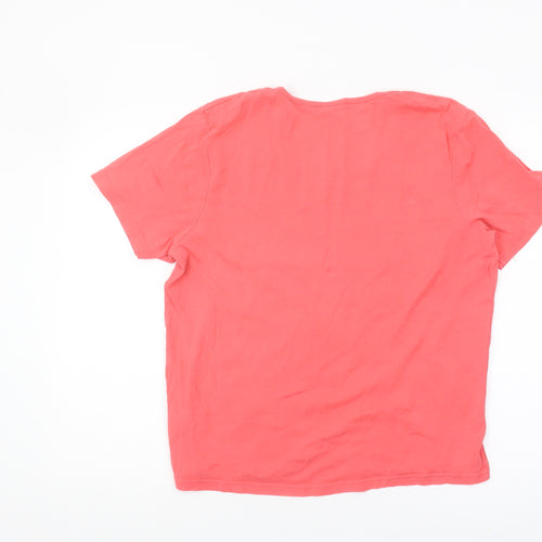 Cotton Traders Women's Red T-Shirt Size 20 Basic Style