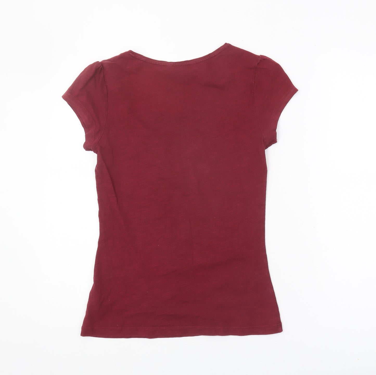 Red Herring Women's Red Size 8 Basic T-Shirt