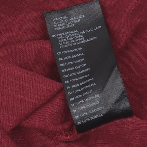 Red Herring Women's Red Size 8 Basic T-Shirt