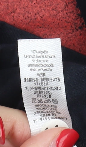 The Smurfs 2XL Blue Graphic T-Shirt