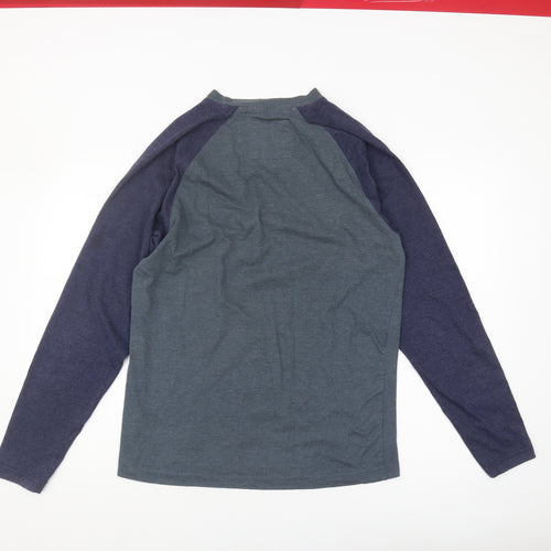 Tog Twenty Four Men's Blue Long Sleeve T-Shirt M