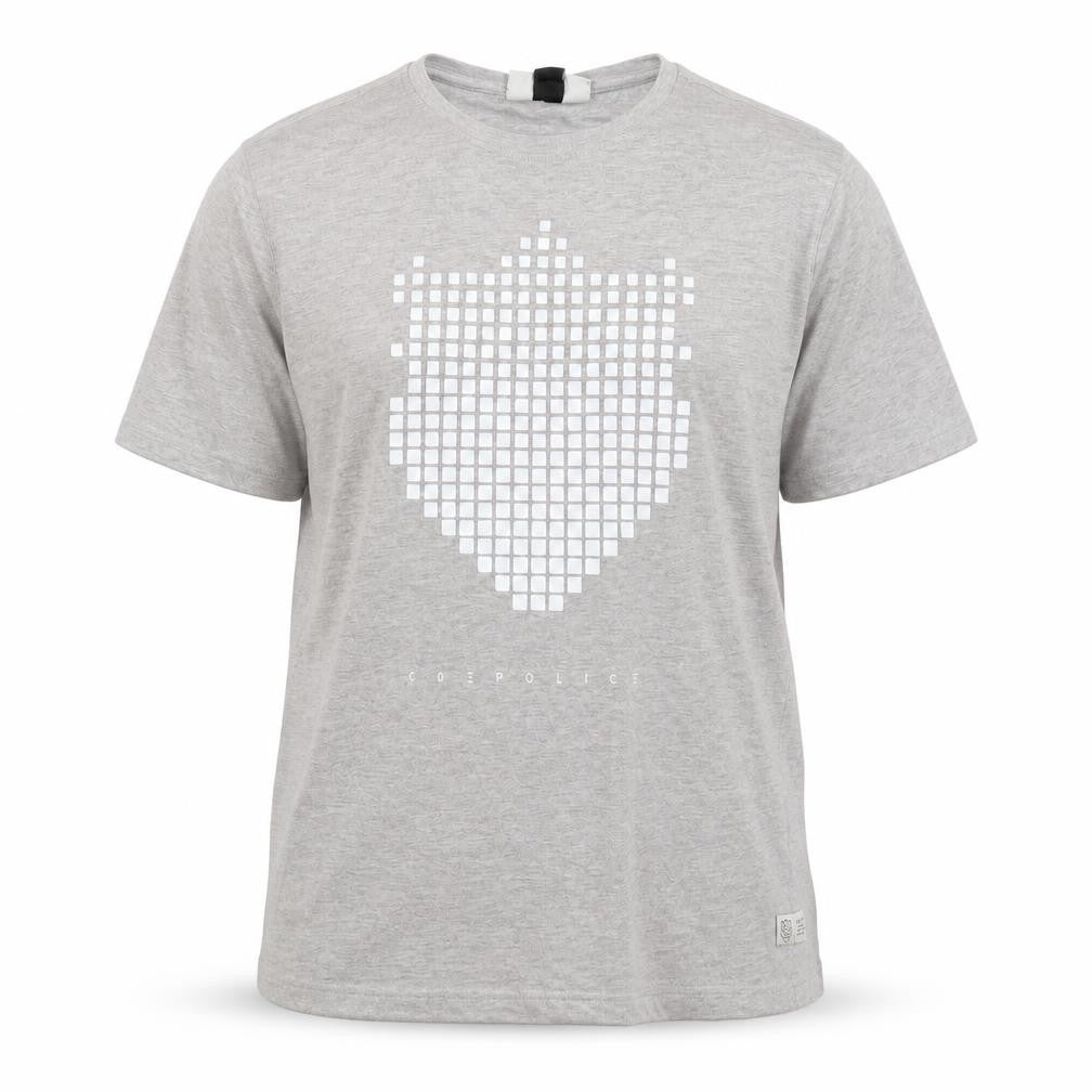 883 Police Men's Grey Graphic T-Shirt, Size M