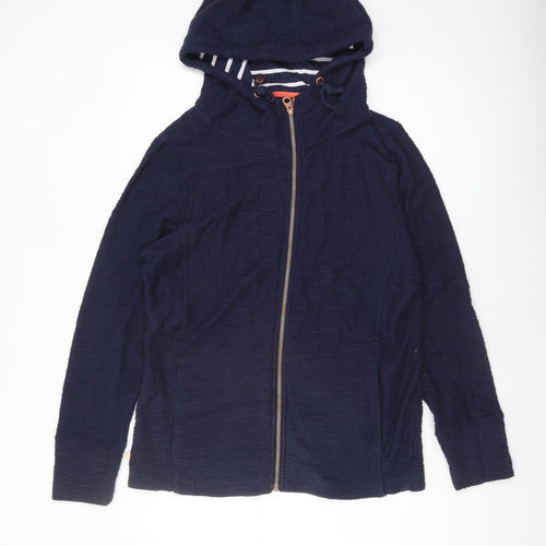 Regatta Women's Blue Full Zip Hoodie Size 14