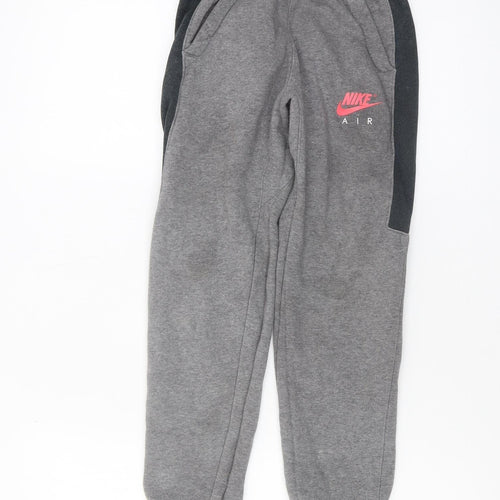 Nike Boys Grey Jogger Trousers 10-12 Years