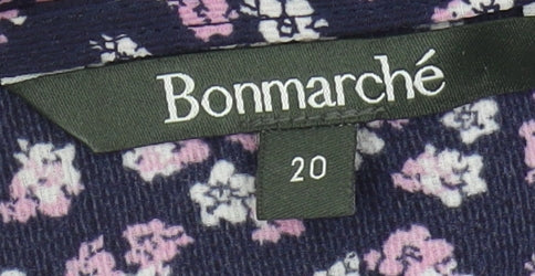Bonmarché Women's Floral Multicolour Tunic Blouse Size 20