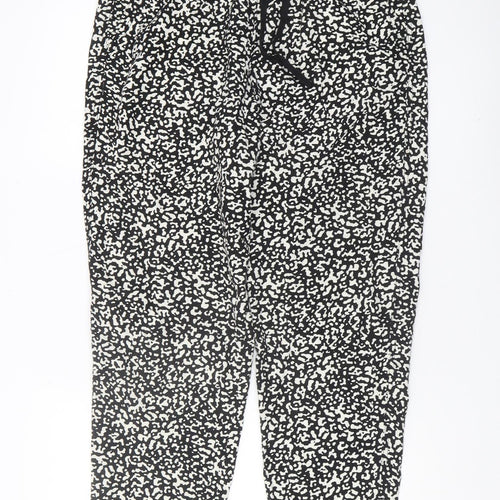 Marks and Spencer Women's Black Elastic Waist Trousers