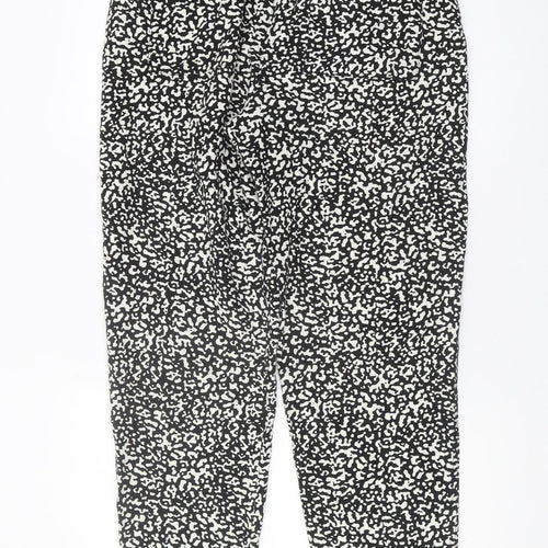 Marks and Spencer Women's Black Elastic Waist Trousers