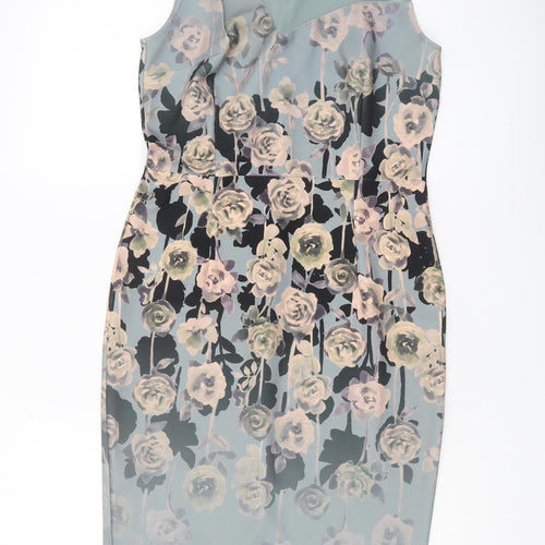 Next Women's Multicoloured Sheath Dress Size 12