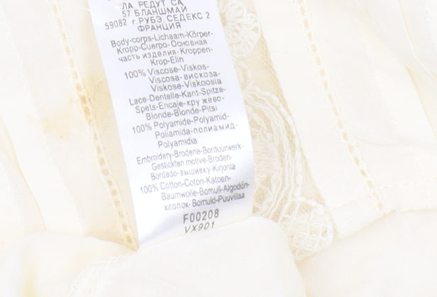 Redoute Creation Ivory Women’s Long Sleeve Blouse Size 10