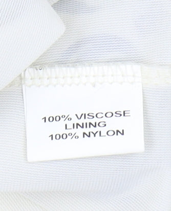 Wallis Women’s Ivory Floral Midi Skirt Size 16