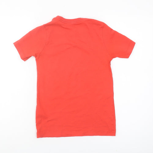 Nike Boys Red S Football Crew Neck T-Shirt