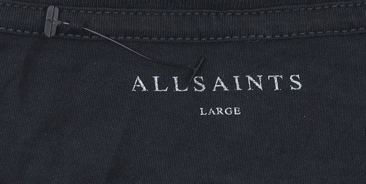 AllSaints Men's Black Graphic Print T-Shirt L