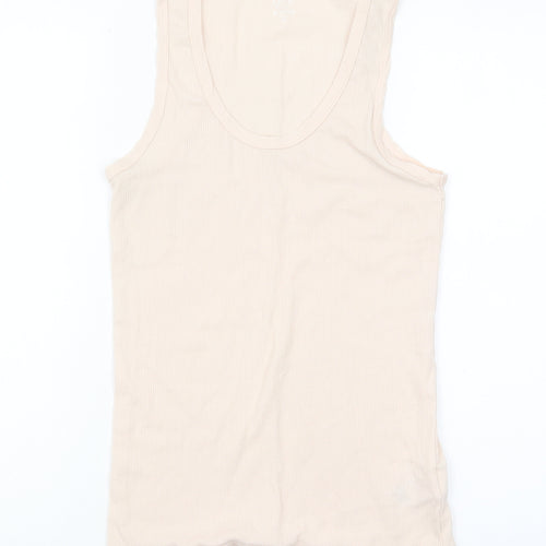 Gap Women’s Beige Tank Top, Size S, Regular Fit