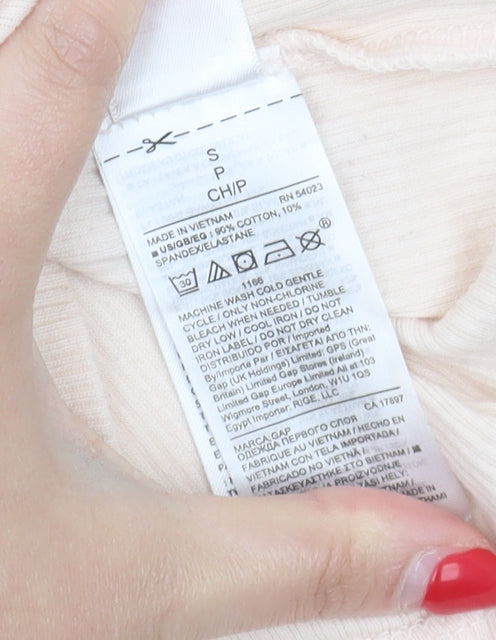 Gap Women’s Beige Tank Top, Size S, Regular Fit