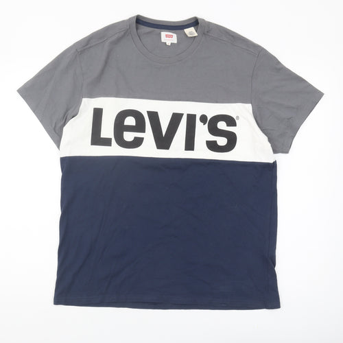 Levi's Men's Multicoloured Medium Logo T-Shirt