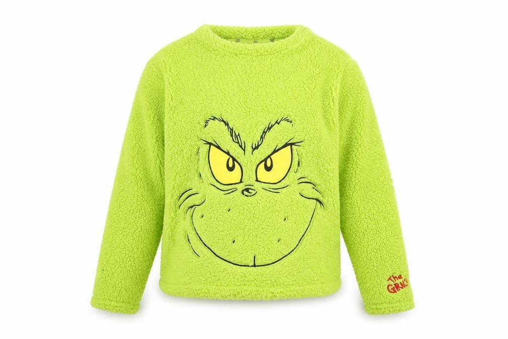 The Grinch Men's Green XS Christmas Pyjama Top