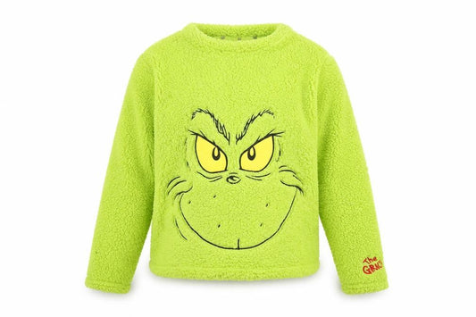 The Grinch Men's Green XS Christmas Pyjama Top