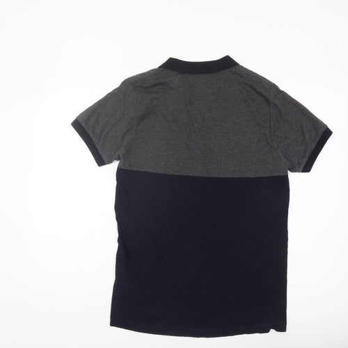 French Connection Men's Grey Polo Shirt Size L