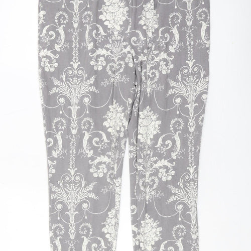Laura Ashley Women's Grey Floral Pyjama Pants Size 14