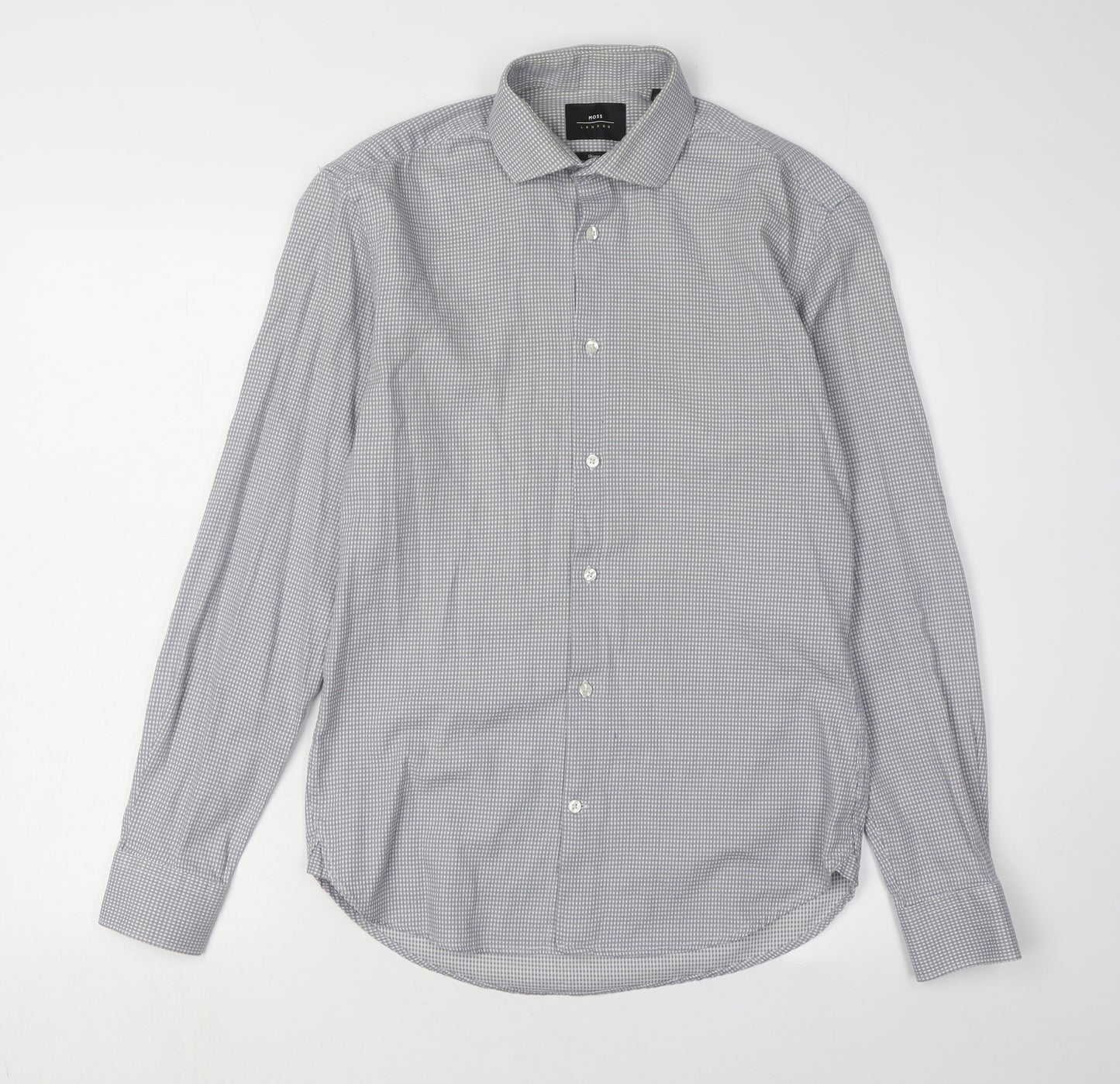 Moss London Men's Multicoloured Slim Fit Shirt