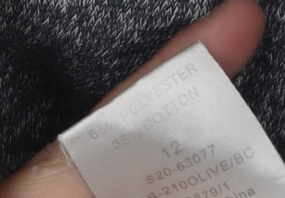 SoulCal & Co Grey Unisex Hoodie, Size 12, Zip Closure