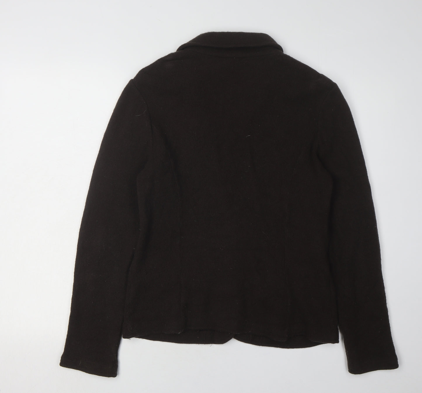 Laura Ashley Women's Black Wool Cardigan Size 12