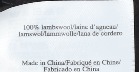 Laura Ashley Women's Black Wool Cardigan Size 12