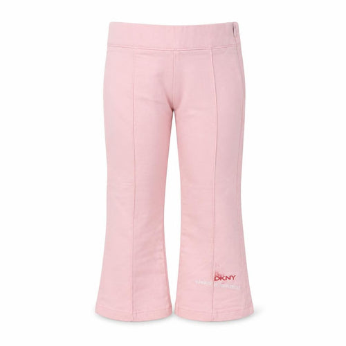 DKNY Girls Pink Trousers, Size 2 Years, Cotton Blend