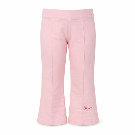 DKNY Girls Pink Trousers, Size 2 Years, Cotton Blend