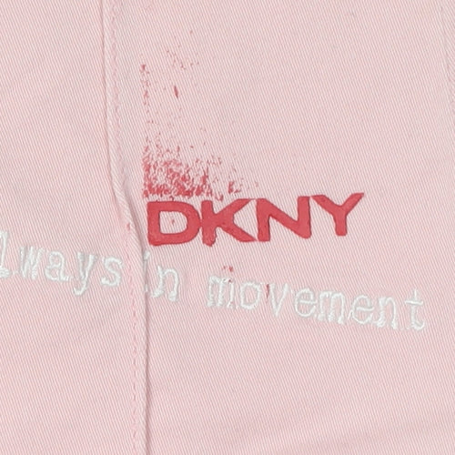 DKNY Girls Pink Trousers, Size 2 Years, Cotton Blend
