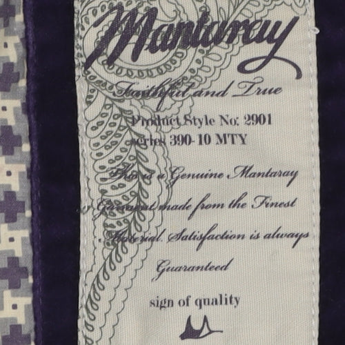 Mantaray Women's Purple Hooded Waistcoat Size 10