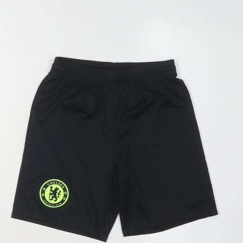 Adidas Boys' Black Athletic Shorts 9-10 Years