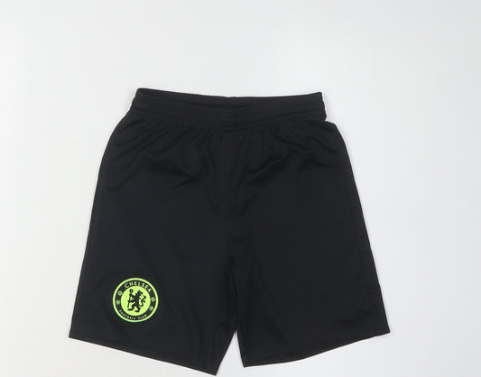 Adidas Boys' Black Athletic Shorts 9-10 Years