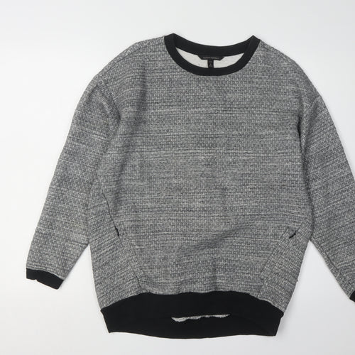 Banana Republic Women's Grey Petite Knit Pullover Sweater