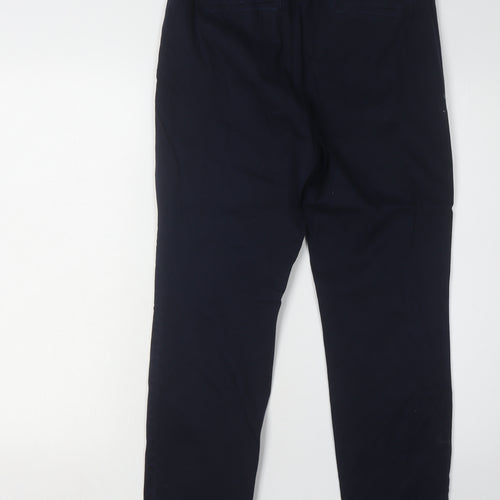 J.Crew Women's Blue Chino Trousers Size 6