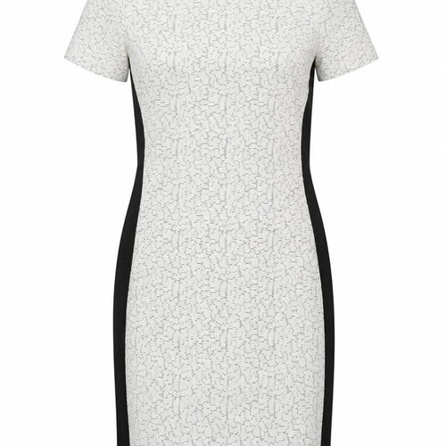 Reiss Women's Black Sheath Dress, Size 6, Short Sleeve