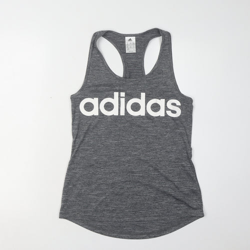 Adidas Women's Grey XS Activewear Tank Top