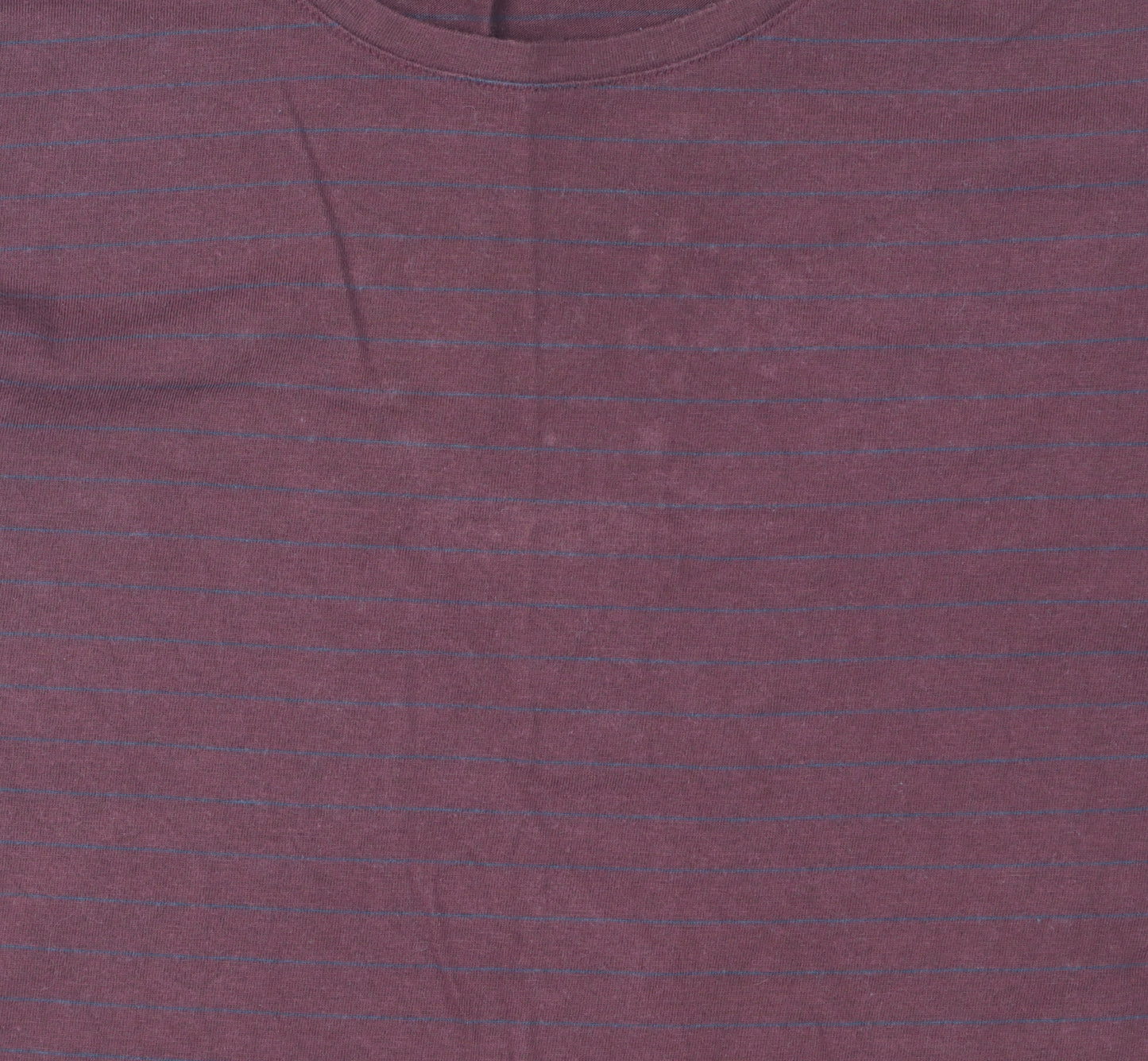 FatFace Women's Purple 3/4 Sleeve Striped T-Shirt Size 12