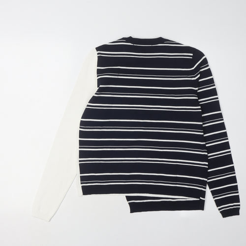 Karen Millen Women's Black Striped Jumper, Size S