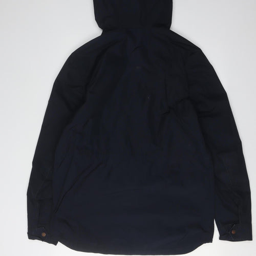 Ben Sherman Men’s Black Hooded Rain Jacket Size M