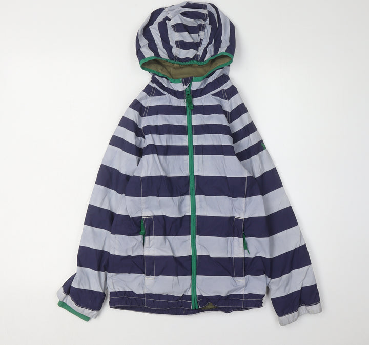 Mini Boden Boys Multicoloured Striped Jacket Sz 9-10